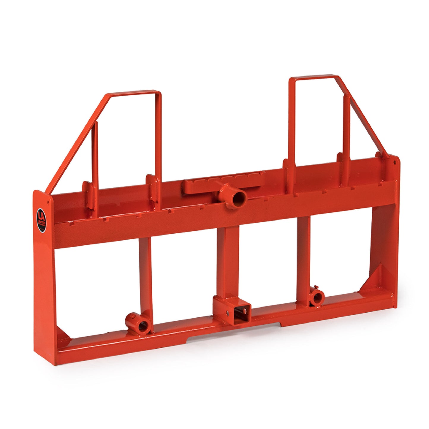 SCRATCH AND DENT - UA Made In The USA Step-Through Pallet Fork Frame Attachment - Orange - FINAL SALE - view 1