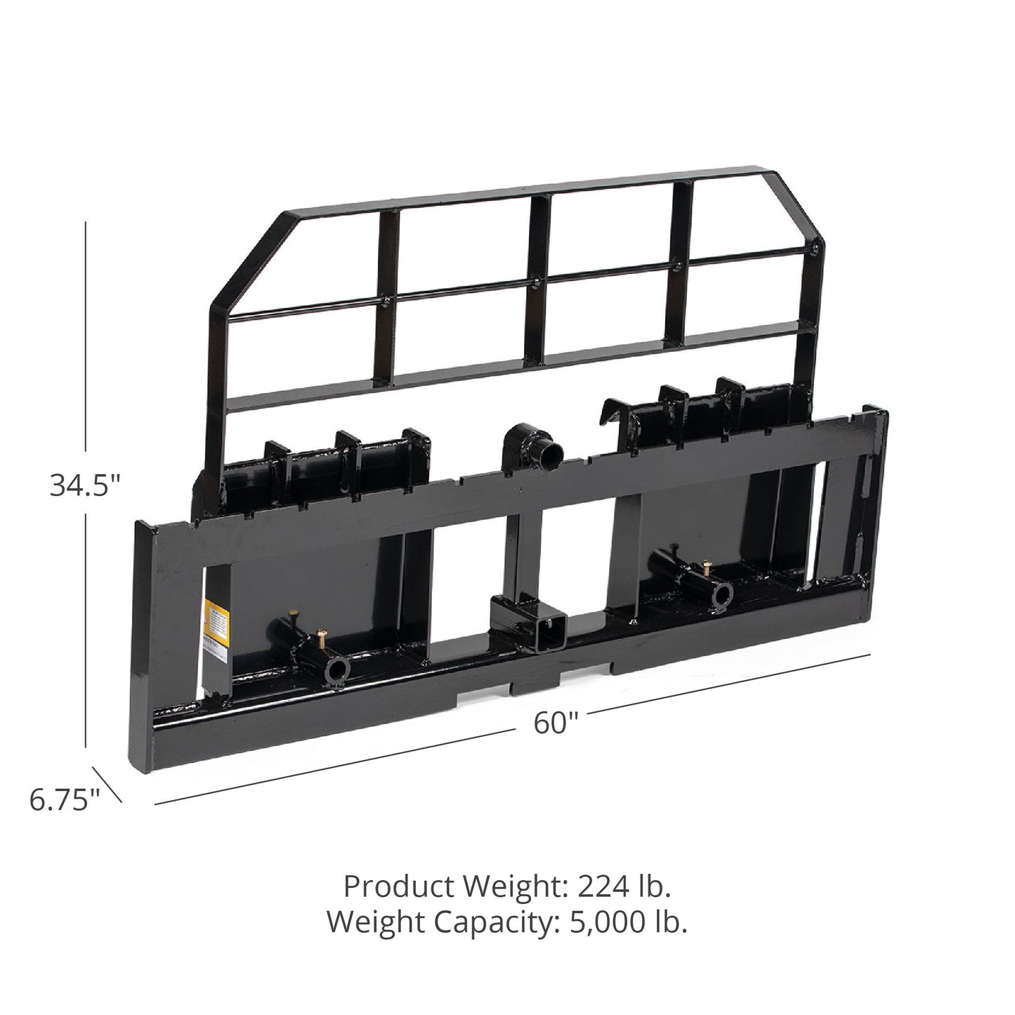 SCRATCH AND DENT - 60" XL Pallet Fork Frame - FINAL SALE - view 2