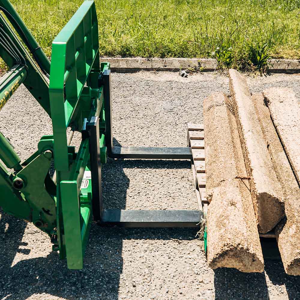 Pro Series Hook and Pin Extra Wide Pallet Fork Frame Attachment | 60"/42"