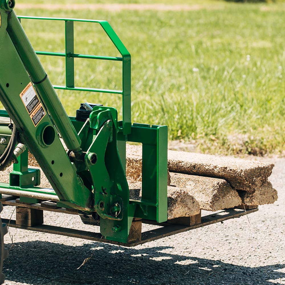 Pro Series Hook and Pin Extra Wide Pallet Fork Frame Attachment | 60"/48"