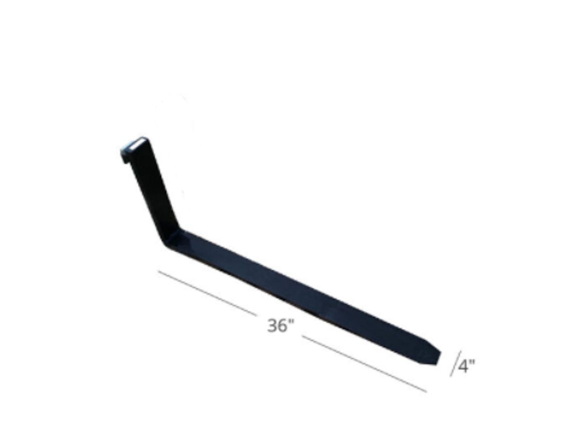 SCRATCH AND DENT - 36" Single Pallet Fork Blade - FINAL SALE