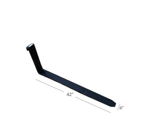 SCRATCH AND DENT - 42" Single Pallet Fork Blade - FINAL SALE