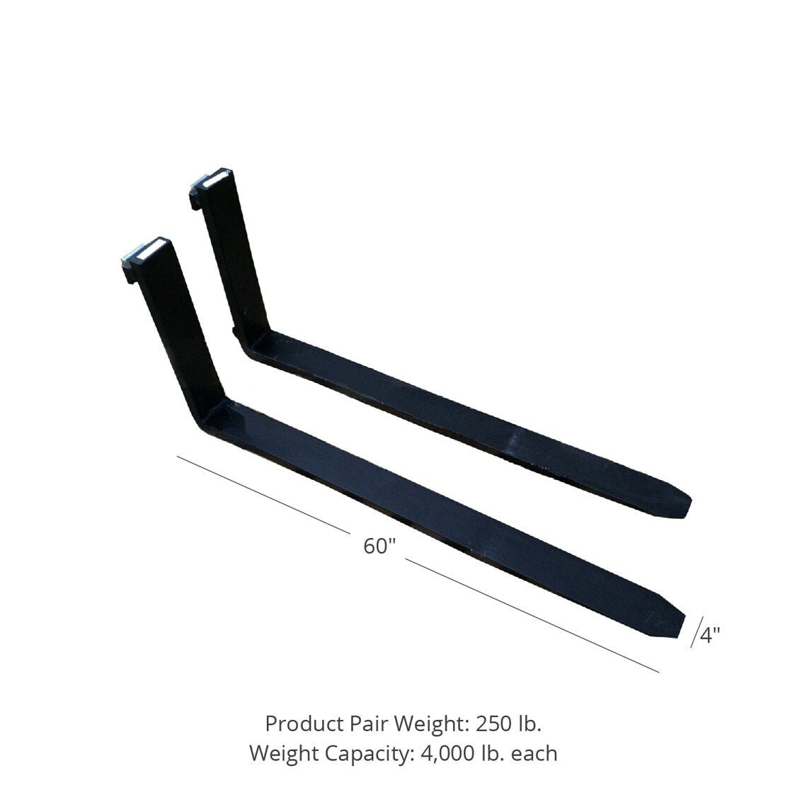 Pallet Fork Blades | 60" - view 7