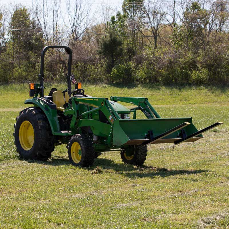 Light-Duty Clamp-On Pallet Forks | No Stabilizer Bar