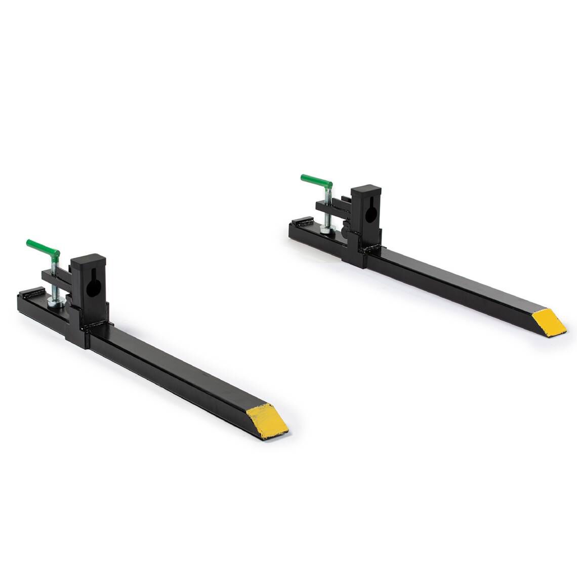 43" Light-Duty Clamp-On Pallet Forks | No Stabilizer Bar