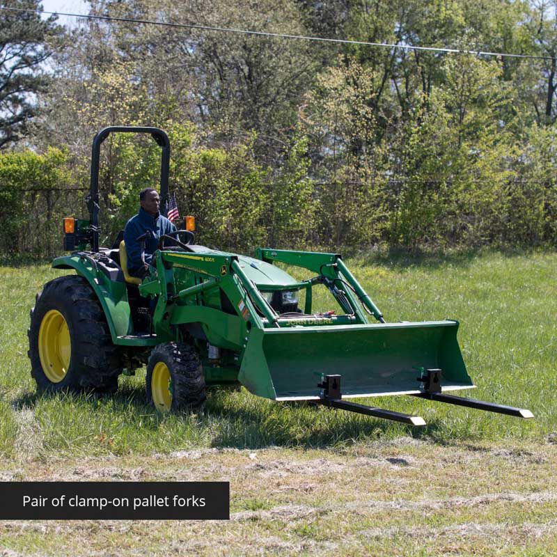 Medium-Duty Clamp-On Pallet Forks | No Stabilizer Bar - view 12