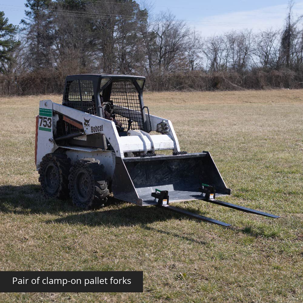 Heavy-Duty Clamp-On Pallet Forks | No Stabilizer Bar - view 13