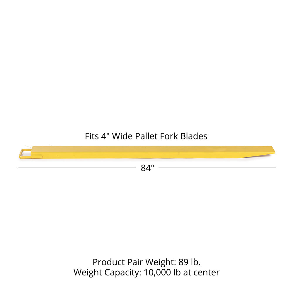 Titan Pallet Fork Extensions | 84" / 4" - view 30