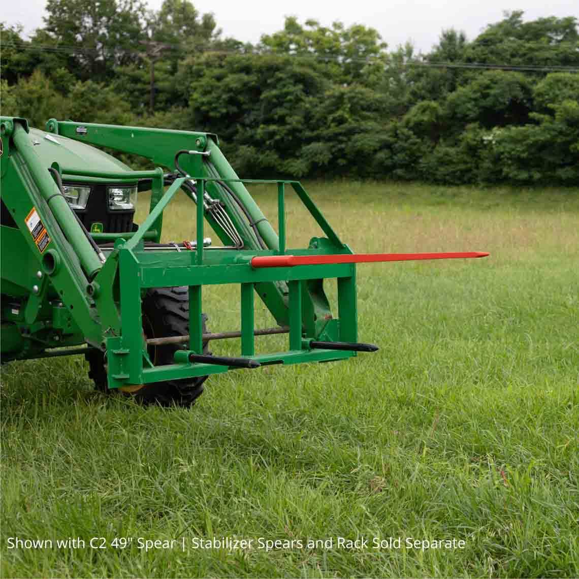 Conus 1 Hay Bale Spears | 24" - view 2