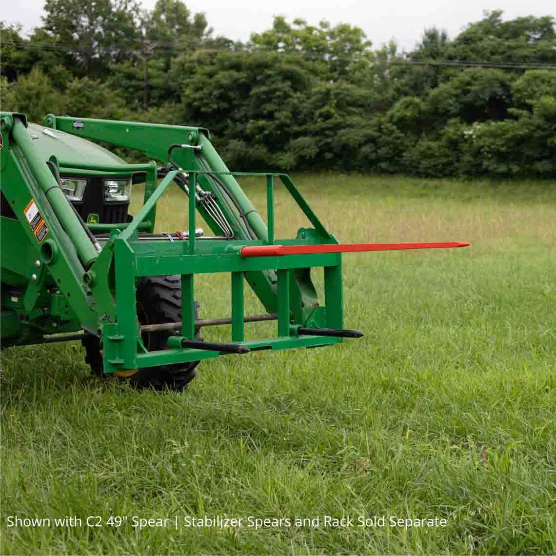 Conus 1 Hay Bale Spears | 39" - view 2