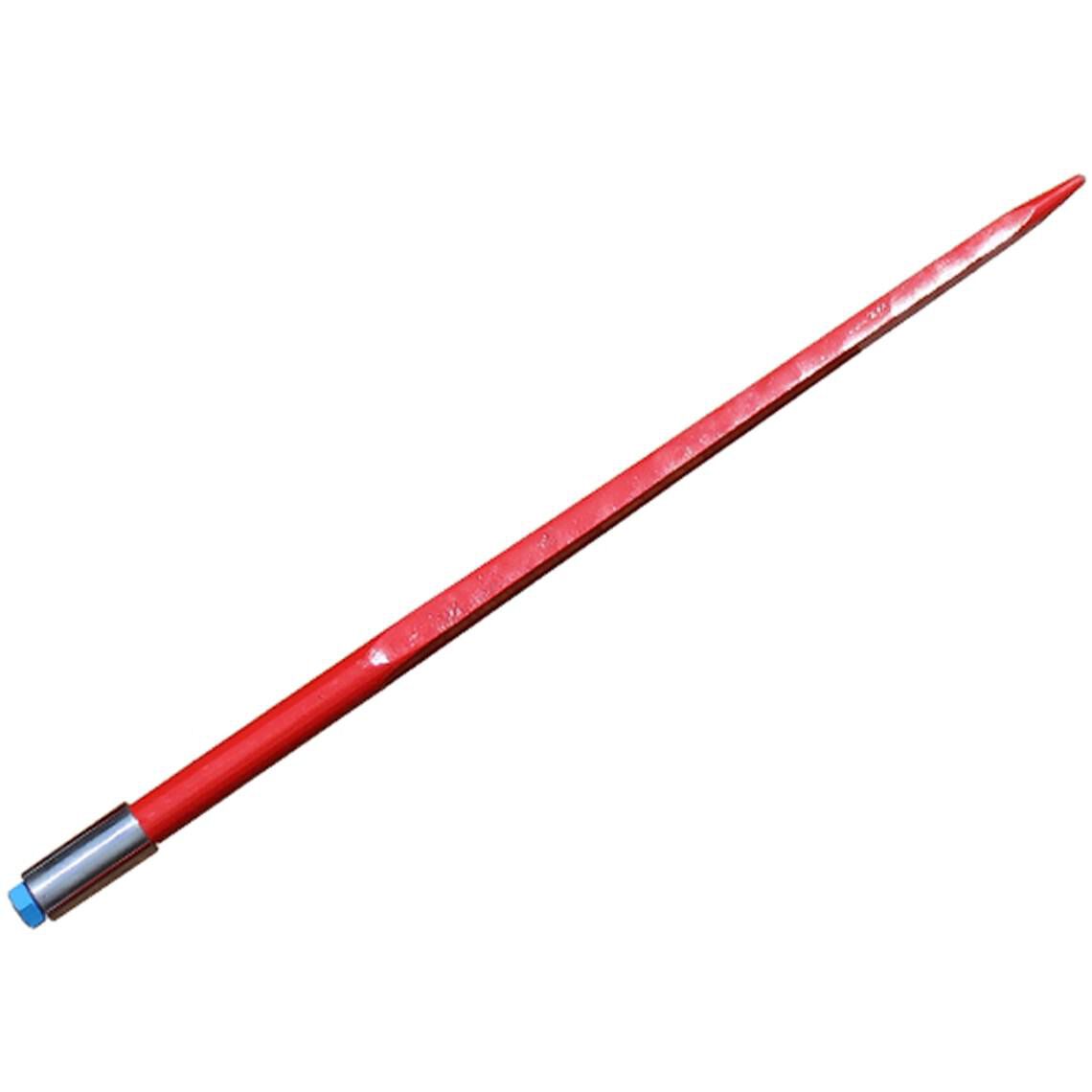 32" Square Hay Bale Spear 3,000 lbs capacity, 1 3/4" wide with nut and sleeve Conus 2