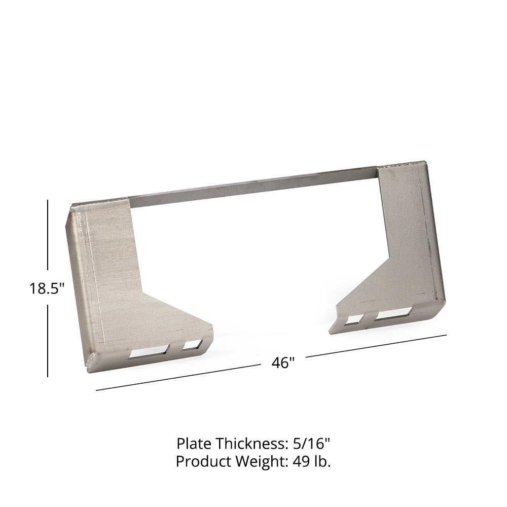 Quick Tach Cut-Out Mount Plate | 5/16"