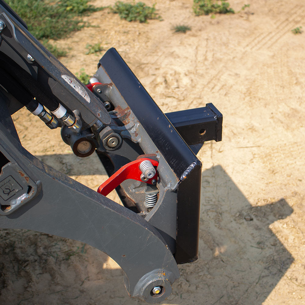 Mini Skid Steer Receiver Hitch Mount Plate