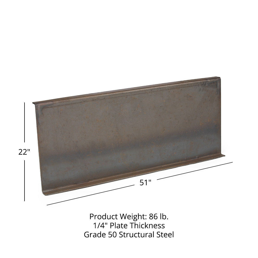 1/4" Thick Global Euro Mount Plate Fits John Deere - view 7