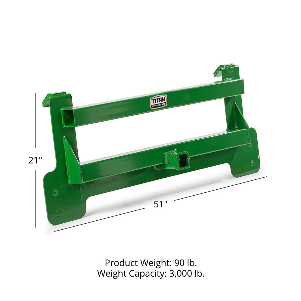 Receiver Mount Plate Attachment Fits John Deere - view 12