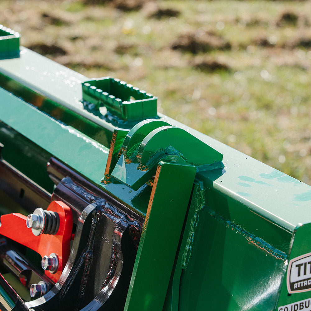 Quick Tach Adapter Fits Skid Steer Converts to John Deere Hook and Pin - view 6