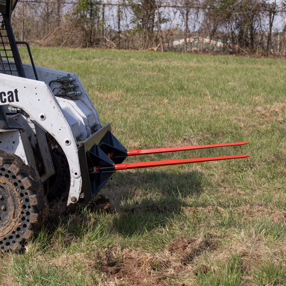 Dual Prong Hay Bale Spear Attachment | Frame Only