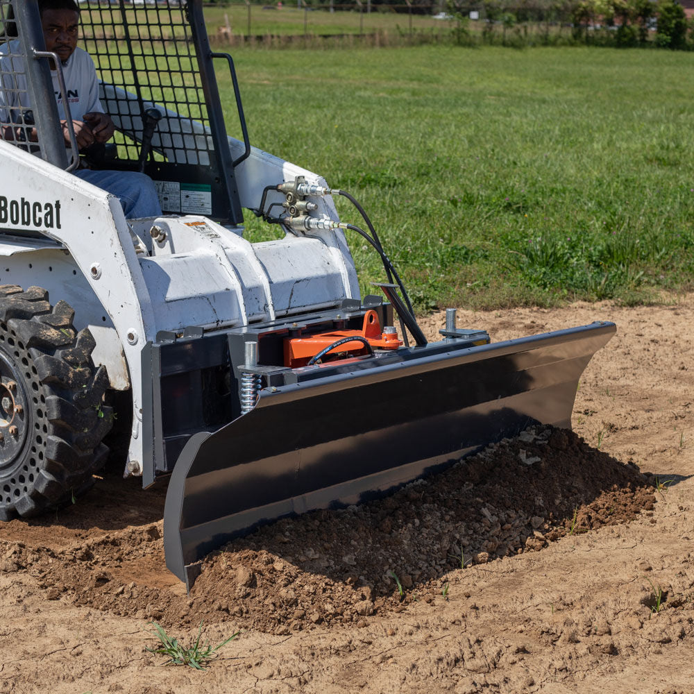 Hydraulic Skid Steer Dozer Blade / Snow Plow | 79" - view 3