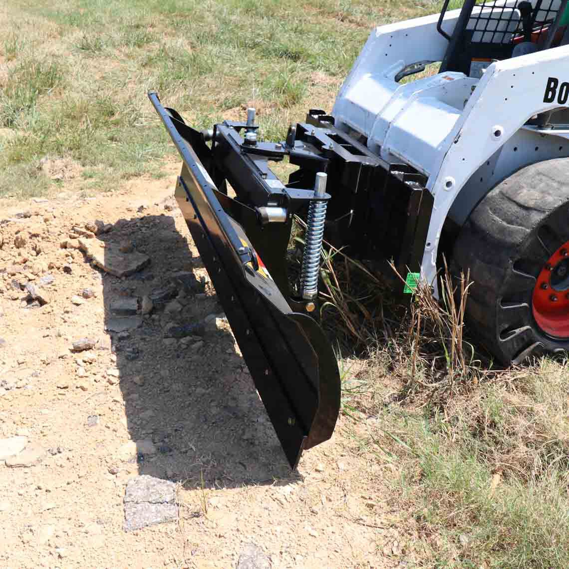 SCRATCH AND DENT - Manual Rotating 94” Skid Steer Dozer Blade Snow Pusher - FINAL SALE