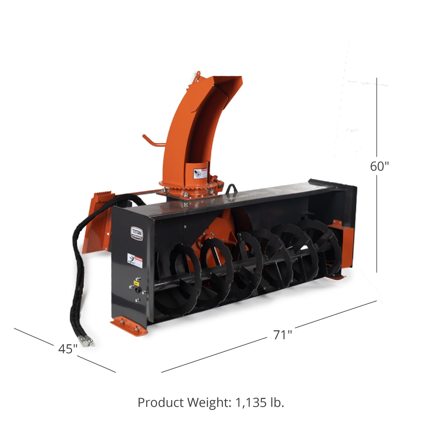 Skid Steer Snow Blowers | 70" - view 24