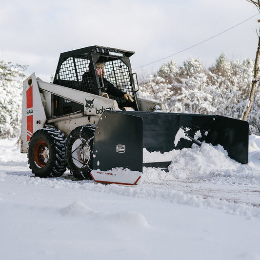 92" Skid Steer Snow Pusher view 2
