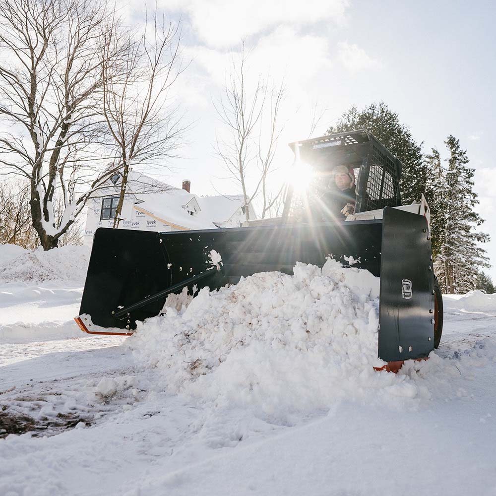 92" Skid Steer Snow Pusher - view 3