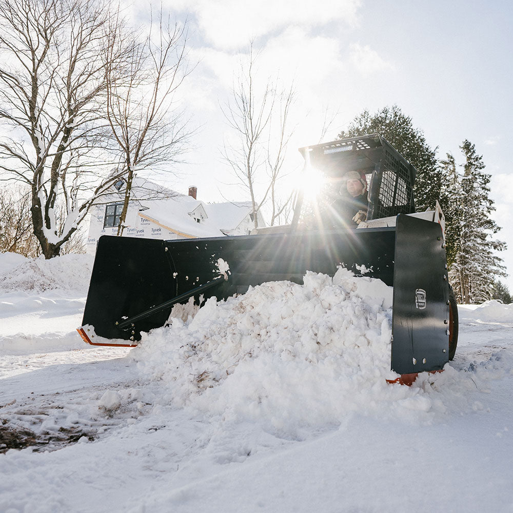 92" Skid Steer Snow Pusher Attachment - view 3