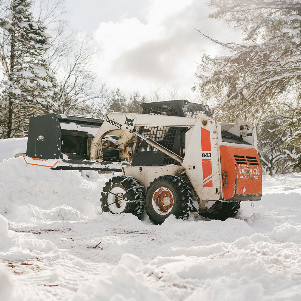 92" Skid Steer Snow Pusher Attachment - view 9