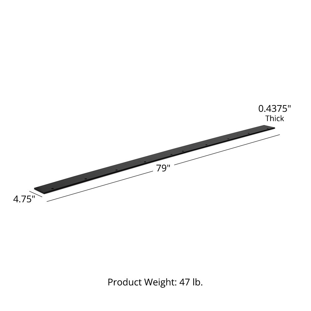 Replacement Cutting Edge for Dozer Blade / Snow Plow | 79" - view 4