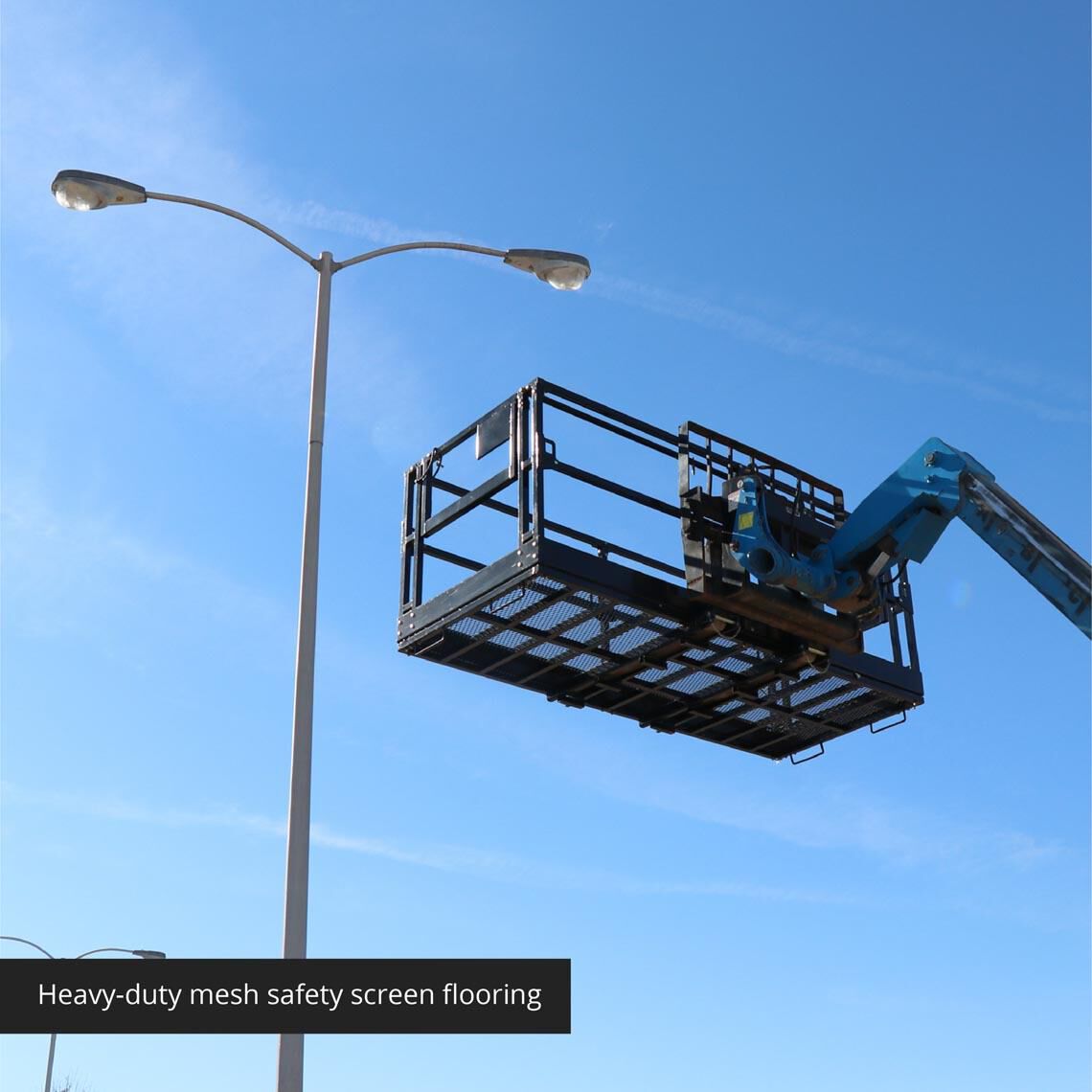 Scratch and Dent - 4'x8' Telehandler Work Platform Man Basket