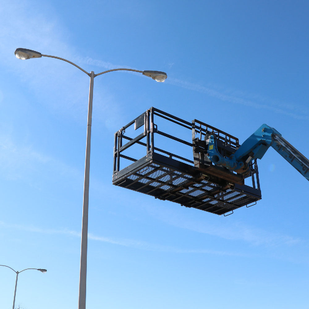 Telehandler Work Platform Man Basket | 4' x 7'8" - view 11