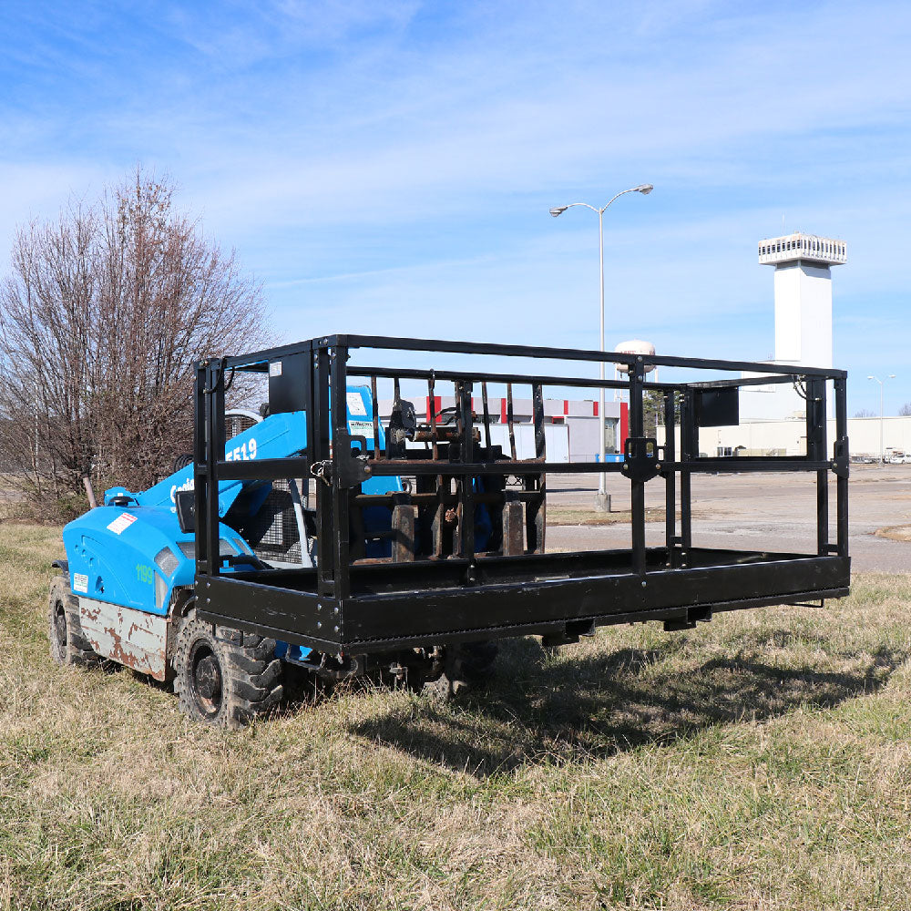 Telehandler Work Platform Man Basket | 4' x 7'8" - view 12