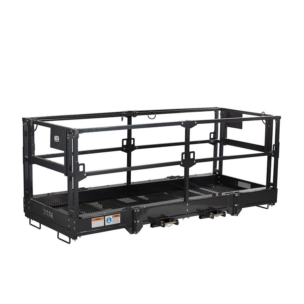 Telehandler Work Platform Man Basket | 4' x 9' 8"