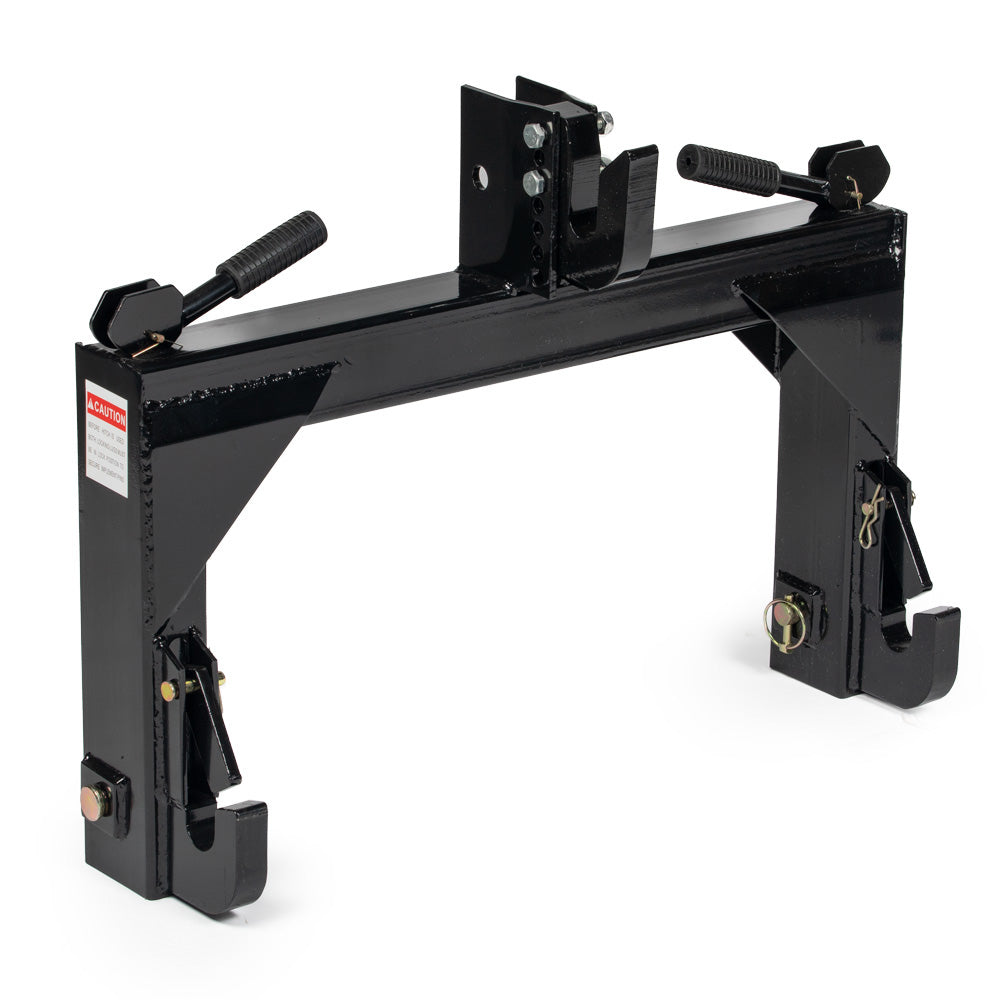 Titan Category 1, 3 Point Quick Hitch | Black - view 1