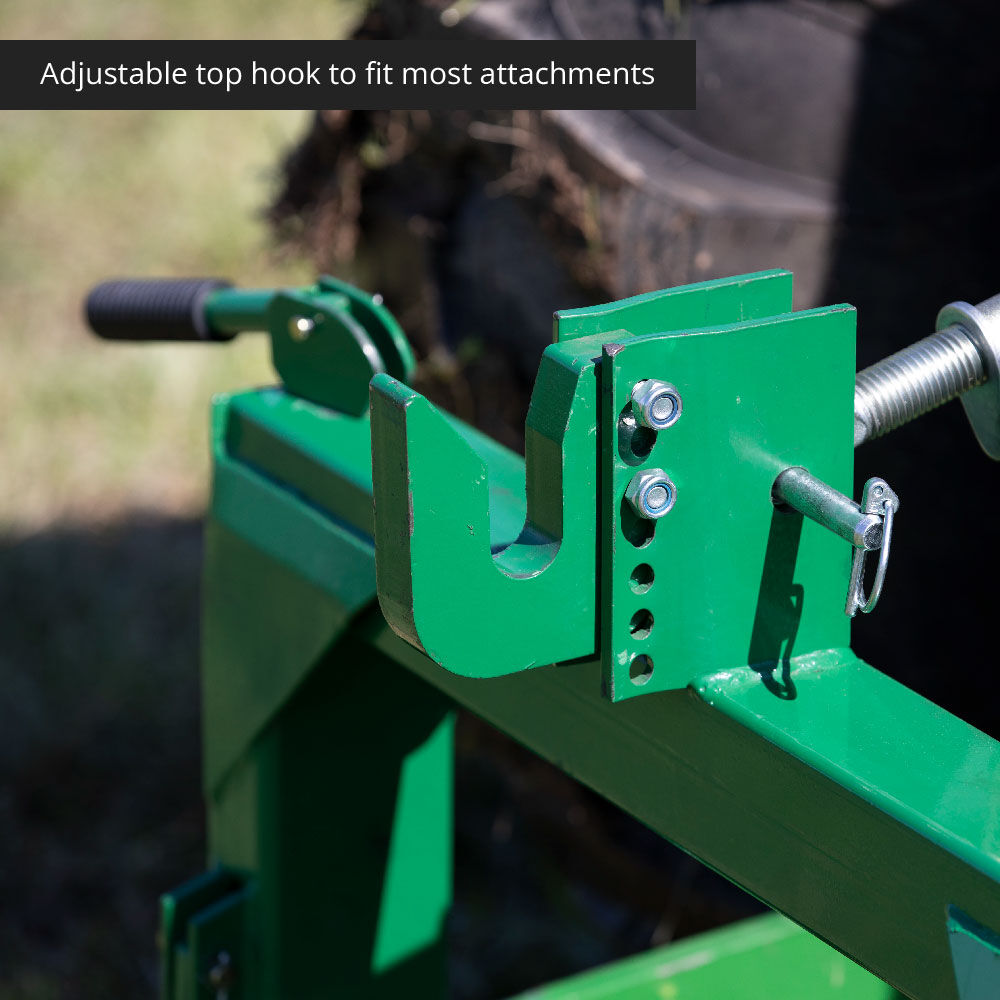 SCRATCH AND DENT - Green Quick Hitch Designed To Fit John Deere