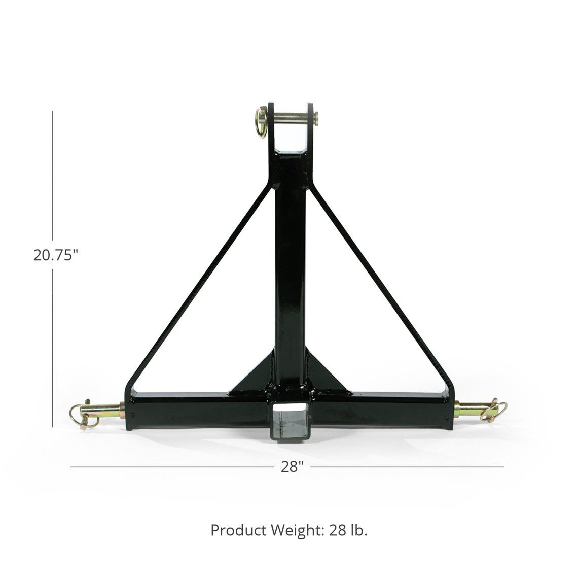 SCRATCH AND DENT - Titan 2-in Receiver Hitch, Category 1, 3-Point - FINAL SALE - view 7