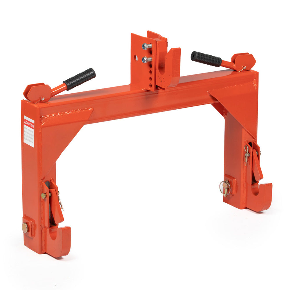 Titan Category 1, 3 Point Quick Hitch | Orange - view 1