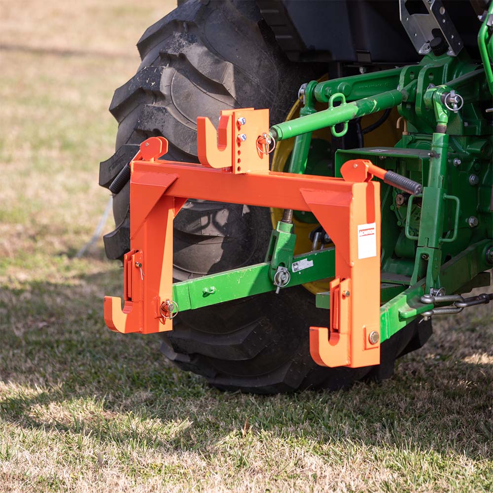 Titan Category 1, 3 Point Quick Hitch | Orange