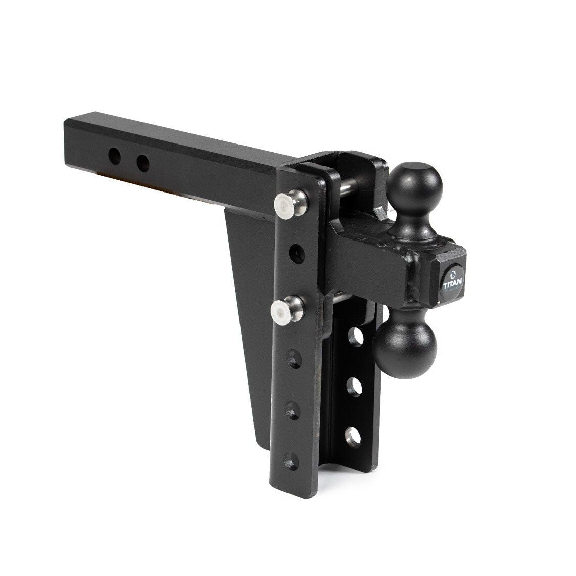 SCRATCH AND DENT - 6-in Drop/Rise HD Dual Ball Mount 2-in Trailer Hitch - FINAL SALE