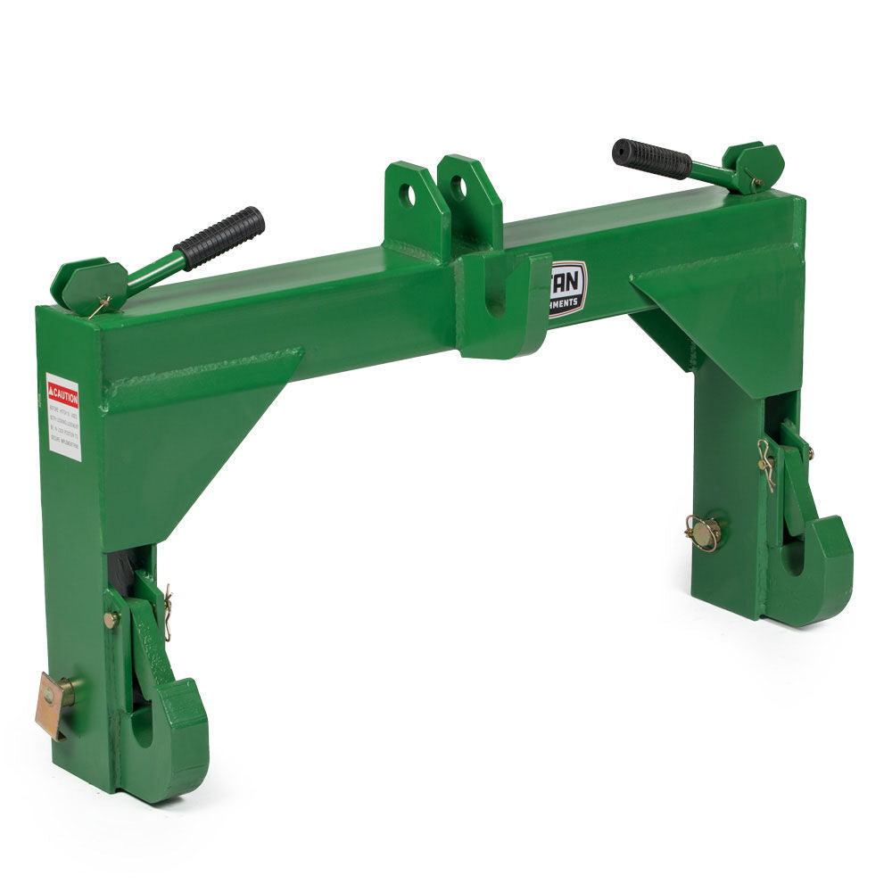 Titan Category 2, 3 Point Quick Hitch | Green - view 1