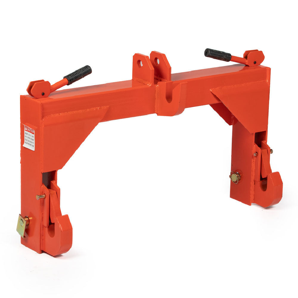 Titan Category 2, 3 Point Quick Hitch | Orange - view 1