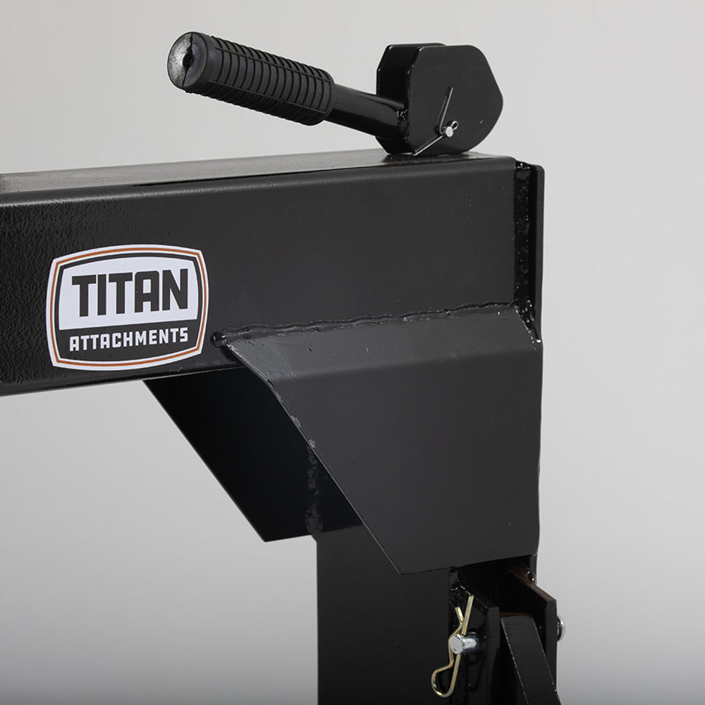 Titan Category 2, 3 Point Quick Hitch | Black - view 4