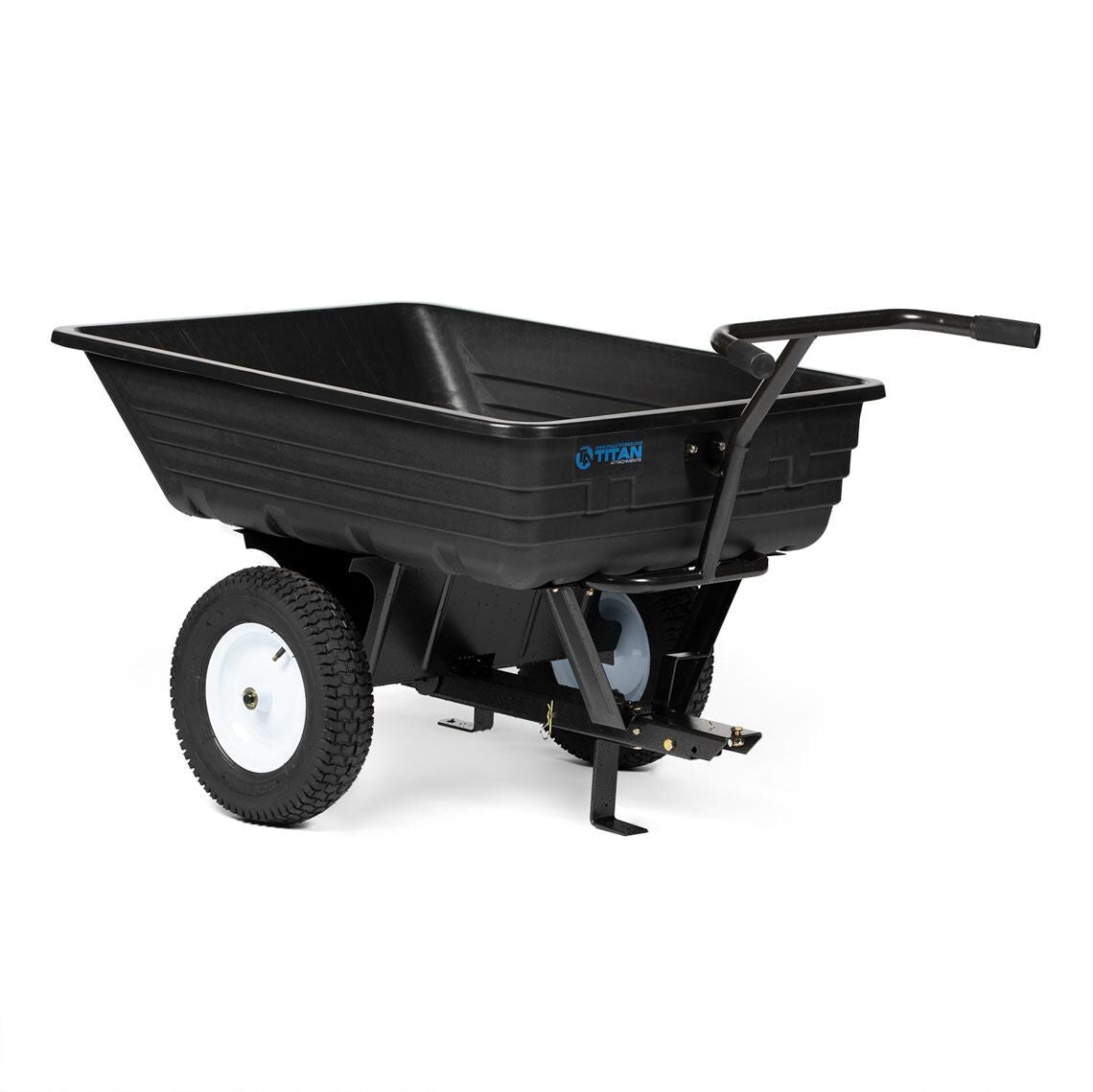 Economy Poly Dump Cart | 650 LB - view 1