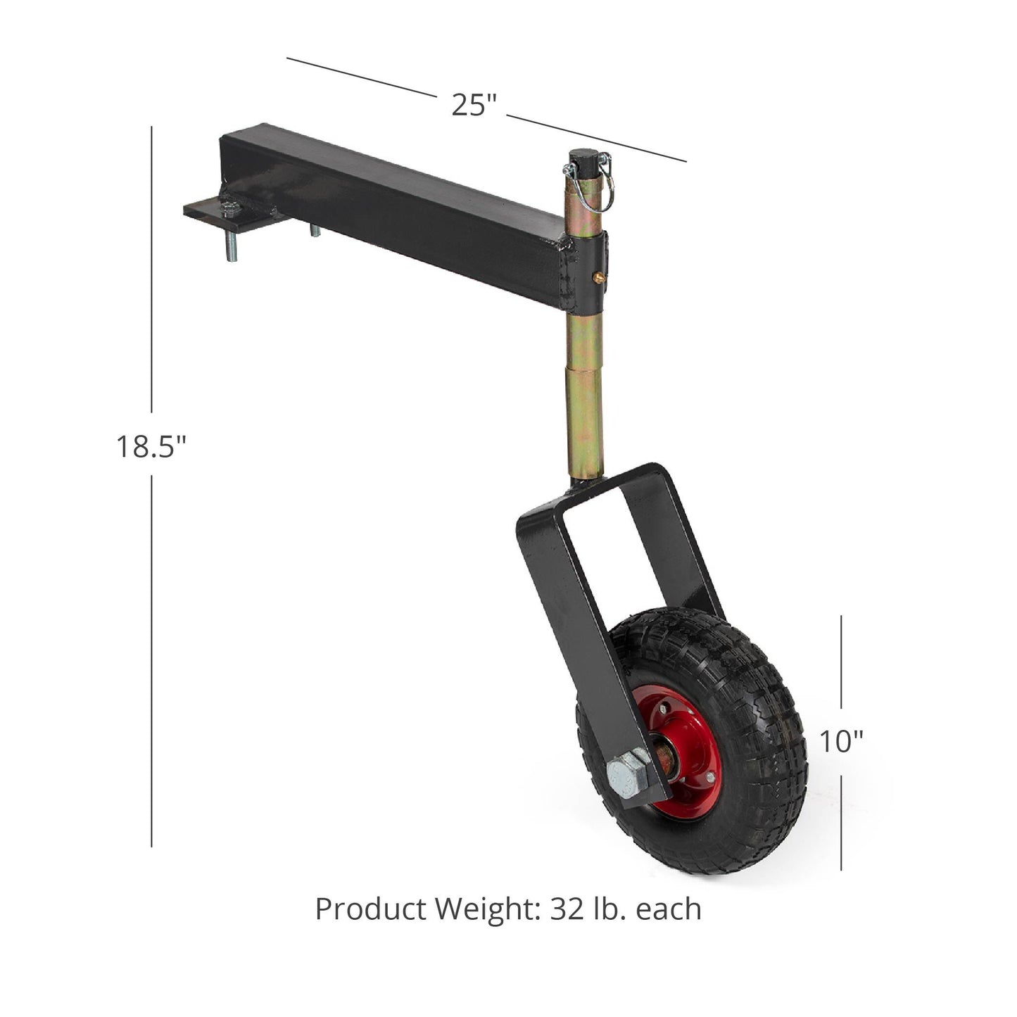 Pair of Landscape Rake Wheels - view 8