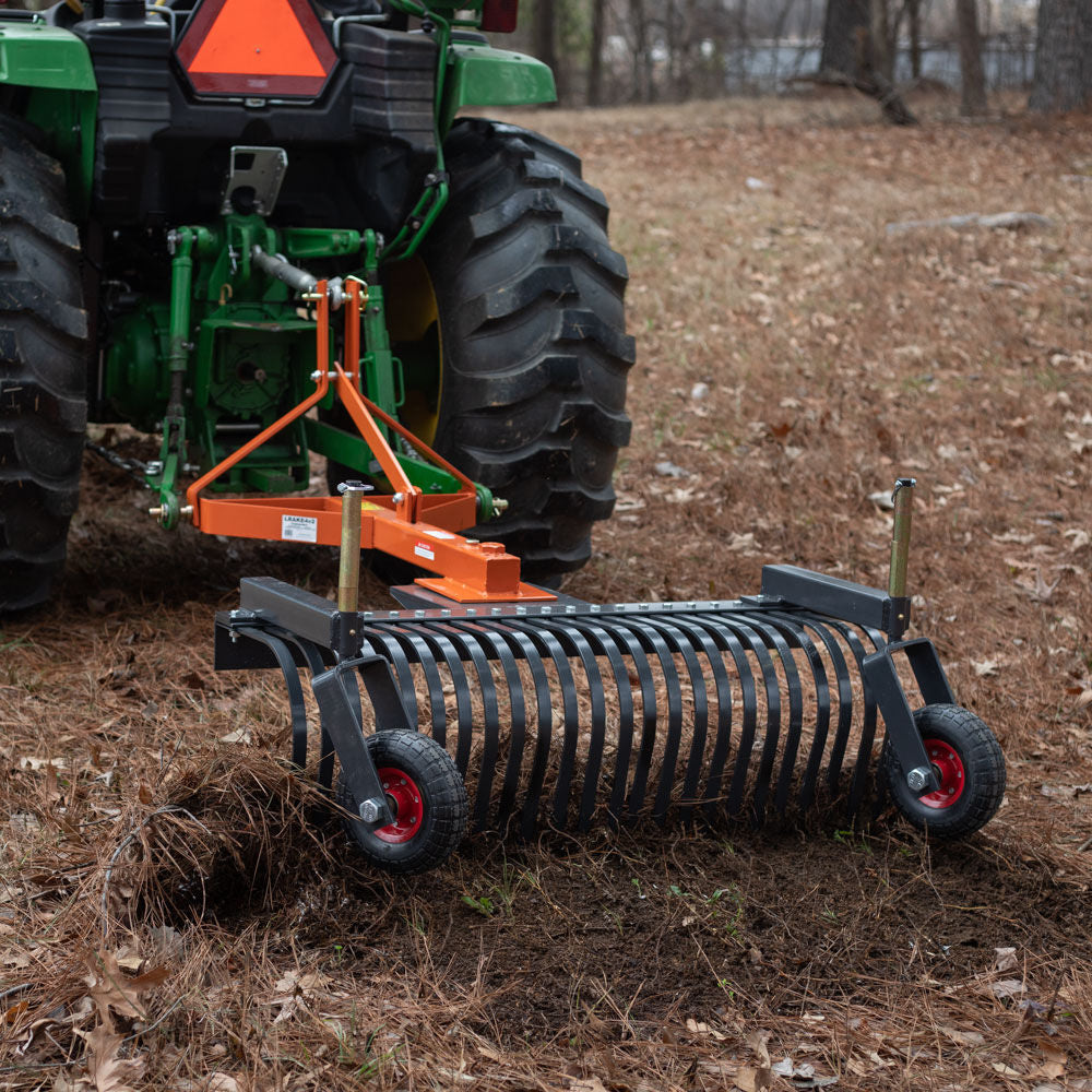 Pair of Landscape Rake Wheels