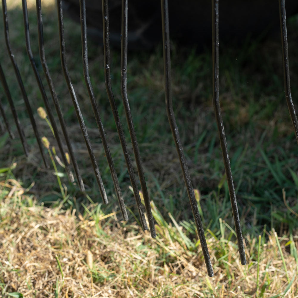 3 Point Pine Straw Needle Rake | 5'