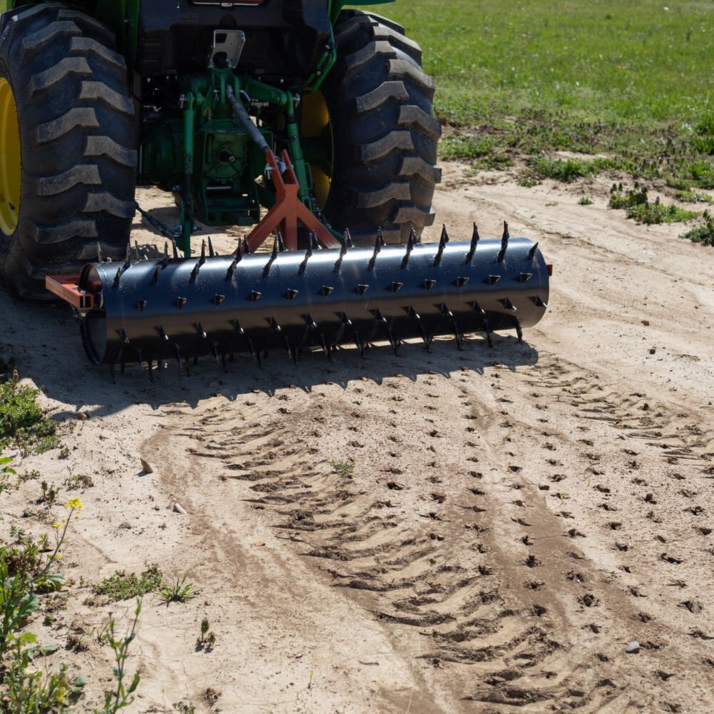 3 Point Drum Spike Aerators Fit Cat 1 and 2 Tractors | 5'