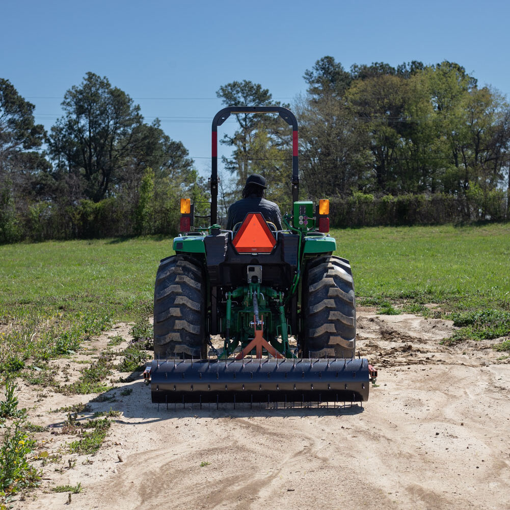 3 Point Drum Spike Aerators Fit Cat 1 and 2 Tractors | 5'