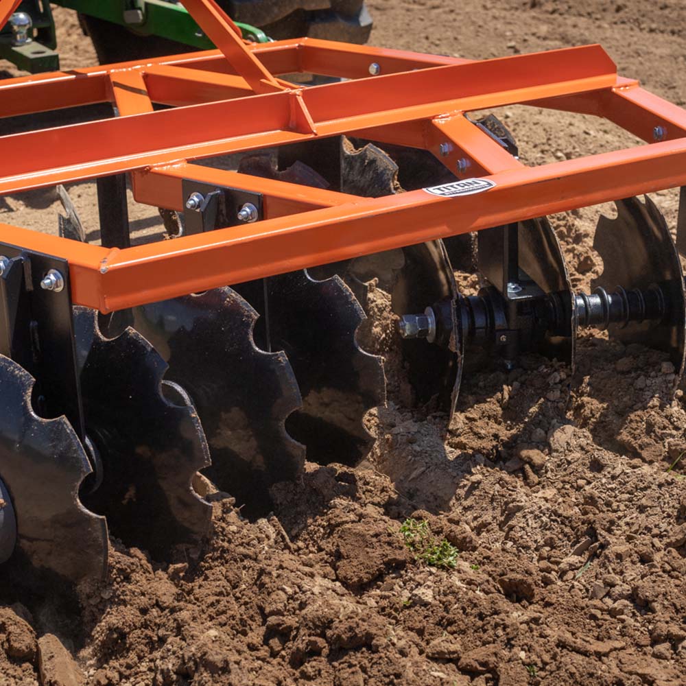 3 Point Notched Disc Harrow | Titan Attachments