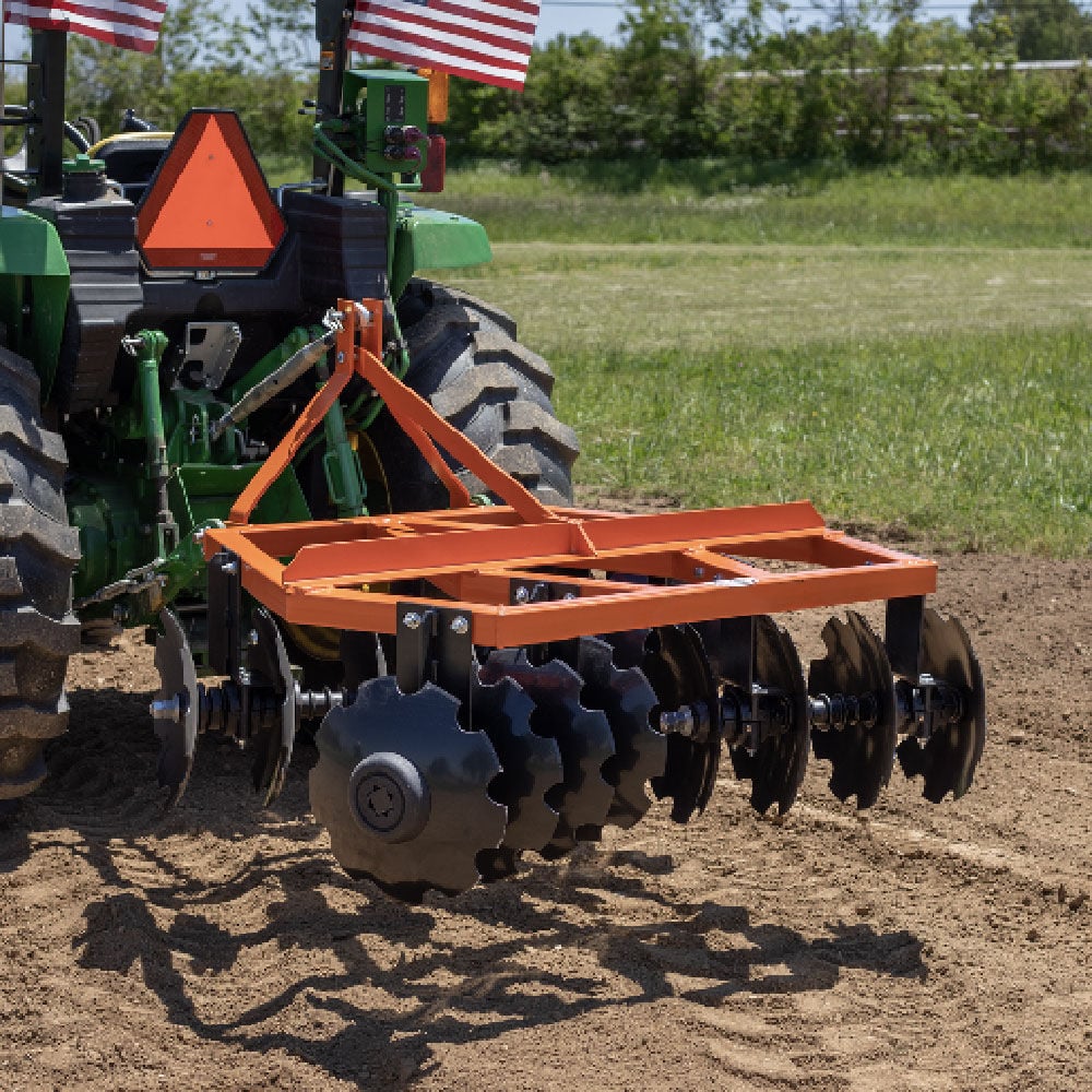 SCRATCH AND DENT - Cat 1 3 Point Notched Disc Harrow | 6 Feet - FINAL SALE - view 3